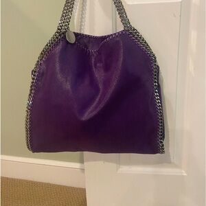 Stella McCartney
Plum Falabella Tote New tag included not attached Authentic!!!